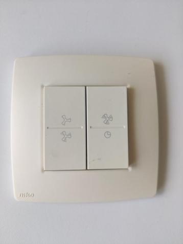 Schakelaar draadloos WTW unit beschikbaar voor biedingen