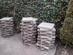 47 Grijze Terrastegels 40x40x5 cm - Gratis Afhalen, Tuin en Terras, Tegels en Klinkers, Ophalen, Gebruikt, 5 tot 10 m², Beton