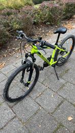 BTWIN Mountainbike kind 24” ROCKRIDER ST 500 9-12j Fluogeel, Fietsen en Brommers, Fietsen | Crossfietsen en BMX, Ophalen, Zo goed als nieuw
