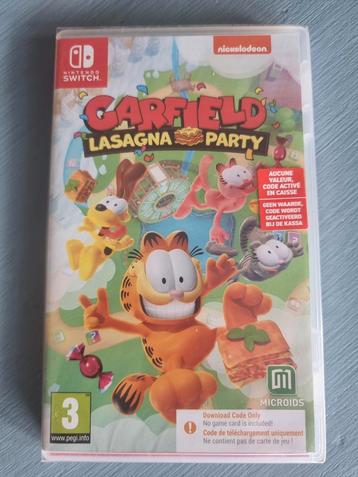Garfield Lasagna Party - Nintendo Switch - Nieuw! beschikbaar voor biedingen