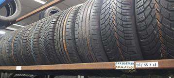 195/55/16 zomerbanden diverse A-merken 6+mm vanaf €40 p st.  beschikbaar voor biedingen