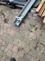 Kunstof regengoot ca4 meter 125mm met beugels, Ophalen, Pvc, 2 tot 4 meter, Zo goed als nieuw