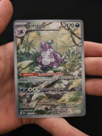 Nidoking 174/165 beschikbaar voor biedingen