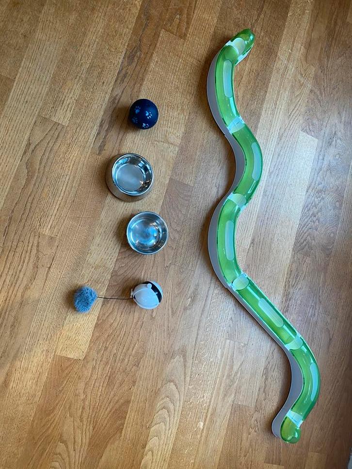 Supermooie speeltunnel van Catit Senses  met accessoires, Dieren en Toebehoren, Kattenspeelgoed, Zo goed als nieuw, Speeltunnel