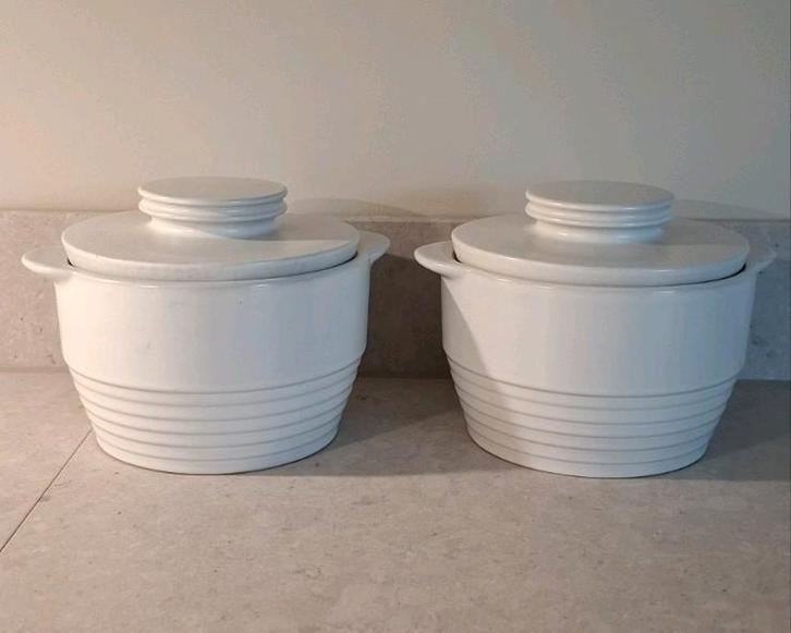 Schaal met deksel Gerzit West-Germany, Huis en Inrichting, Keuken | Servies, Zo goed als nieuw, Schaal of Schalen, Overige stijlen