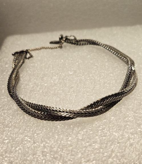 Mooie ANTIEKE zilveren (835) GEDRAAIDE armband, Sieraden, Tassen en Uiterlijk, Armbanden, Zo goed als nieuw, Zilver, Zilver, Ophalen