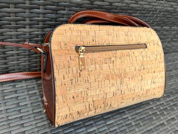 Nieuwe Kurk en leren portugese handtas 26x19x11 cm beschikbaar voor biedingen