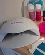 Pink Gellac Lamp + Zo Goed Als Nieuw!, Sieraden, Tassen en Uiterlijk, Uiterlijk | Cosmetica en Make-up, Wit, Ophalen of Verzenden