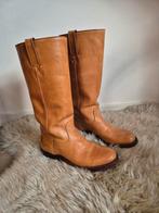 Prachtige Tony Mora leren laarzen maat 37, cognac kleur, Ophalen, Zo goed als nieuw, Bruin, Hoge laarzen