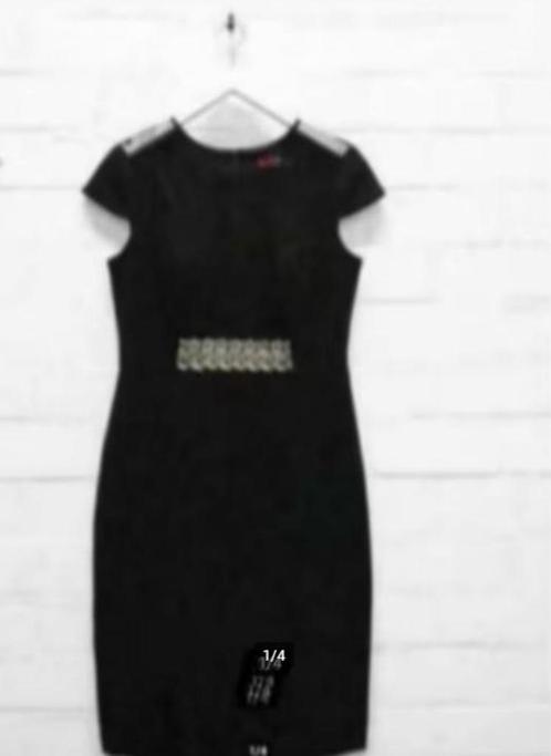 Sonia Pena - Prachtige Little black Dress maat 38 - Nieuw, Kleding | Dames, Jurken, Nieuw, Maat 38/40 (M), Zwart, Knielengte, Ophalen of Verzenden