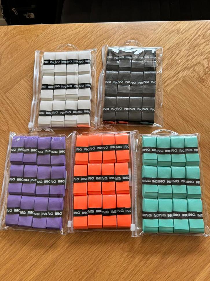 MoodSwing tennis overgrips (diverse kleuren), Sport en Fitness, Tennis, Nieuw, Grip of Snaar, Overige merken, L00, Ophalen of Verzenden
