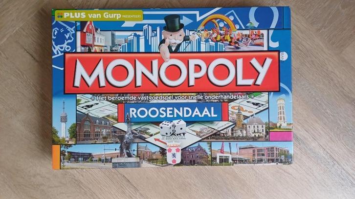 bordspel limited nieuw Monopoly Roosendaal Monopolie, Hobby en Vrije tijd, Gezelschapsspellen | Bordspellen, Nieuw, Een of twee spelers