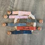 Speenkoord met naam gepersonaliseerd, Ophalen of Verzenden, Nieuw, Kraamcadeau