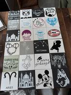 Spreuk en disney tegels, Ophalen of Verzenden, Nieuw