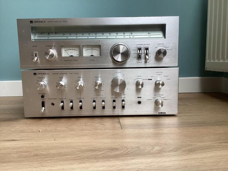Versterker plus tuner optonica, Audio, Tv en Foto, Stereo-sets, Zo goed als nieuw, Overige merken, Ophalen