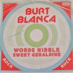 BURT BLANCA - WORDS NIBBLE (HOES BESCHADIGD), Cd's en Dvd's, Ophalen of Verzenden, Gebruikt