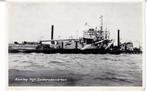 Ansicht zuiderzeewerken aanleg dijk (1103), Ophalen of Verzenden, 1940 tot 1960, Ongelopen, Flevoland