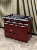 Prachtige Lacanche 5 pits Gas Bordeaux Blinkend Chroom, Ophalen of Verzenden, Grill, Gas