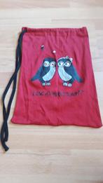 Lief nieuw rood tasje met uiltjes!, Sieraden, Tassen en Uiterlijk, Tassen | Damestassen, Ophalen of Verzenden, Nieuw, Rood, Overige typen