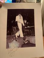 Gesigneerde foto Glen D Hardin (TCB Band Elvis Presley), Gebruikt, 1980 tot heden, Foto, Ophalen of Verzenden