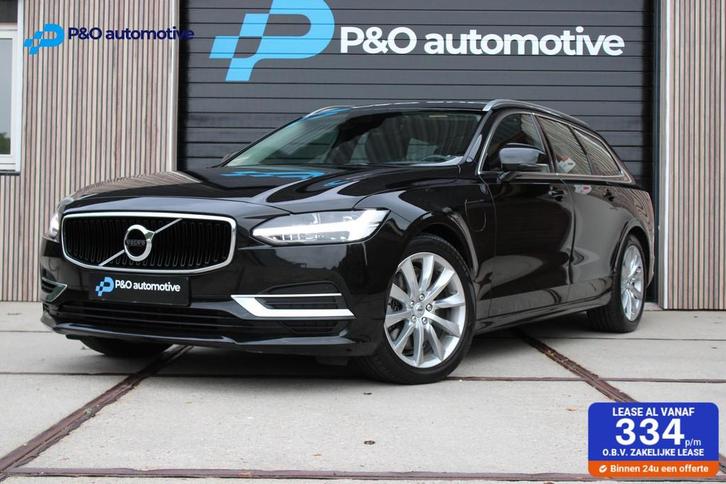 Volvo V90 2.0 T8 AWD Momentum Pro Trekhaak | ACC | Leer, Auto's, Volvo, Bedrijf, Te koop, V90, 4x4, ABS, Adaptive Cruise Control