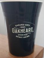Bacardi Oakheart beker - zwart - kunststof - IZGST - uniek, Verzamelen, Ophalen of Verzenden, Zo goed als nieuw, Overige typen