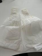 Brocante. Zeer oude ecru babyjurkjes met kant, Antiek en Kunst, Antiek | Kleding en Accessoires, Ophalen of Verzenden