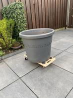 Bloembak plastic, Ophalen, Kunststof, Gebruikt, Rond