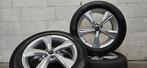 19" Audi Q5 SQ5 originele velgen Pirelli winterbanden 7mm, Auto-onderdelen, Banden en Velgen, 19 inch, Gebruikt, Banden en Velgen