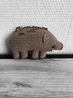 Nieuwe gehaakte platte knuffel zwijn, Ophalen of Verzenden, Nieuw, Overige typen