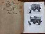 Technische Handleiding 1 Ton Aanhangwagens leger, Verzamelen, Militaria | Algemeen, Ophalen of Verzenden, Landmacht, Nederland