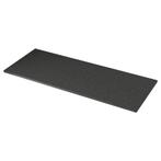 Werkblad, 2x Ebacken IKEA zwart steenpatroon 186x63,5x2,8, Huis en Inrichting, Ophalen, Zwart, 150 tot 200 cm, Nieuw