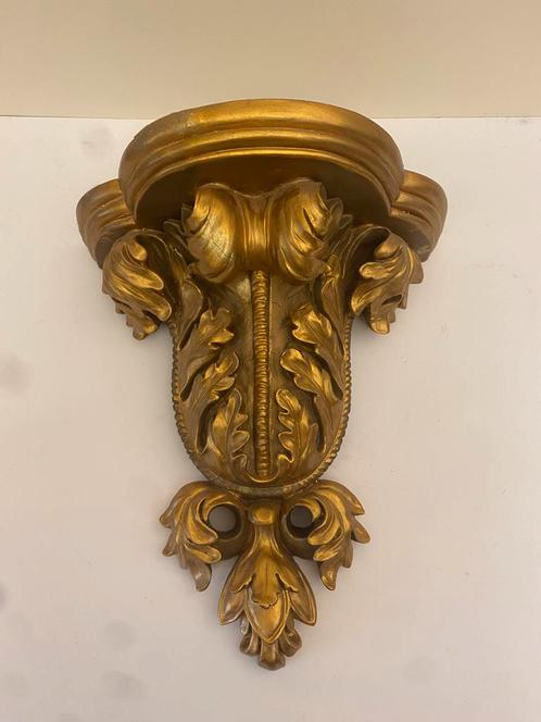 Barok Achtige Wandplank / Console Goud, Huis en Inrichting, Woonaccessoires | Wandplanken en Boekenplanken, Gebruikt, Ophalen of Verzenden