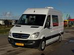 Mercedes-Benz Sprinter 2.1 CDI 313 AUT Dub.Cabine Speciaal, Auto's, Bestelauto's, Automaat, Euro 5, Zwart, 4 cilinders