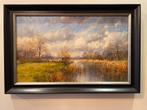 Gert-Jan Veenstra, twee landschappen : gereduceerde prijs!, Antiek en Kunst, Kunst | Schilderijen | Klassiek, Ophalen of Verzenden