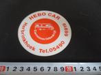 sticker harbrinkhoek hebo car carrosseriebedrijf, Ophalen, Zo goed als nieuw, Bedrijf of Vereniging