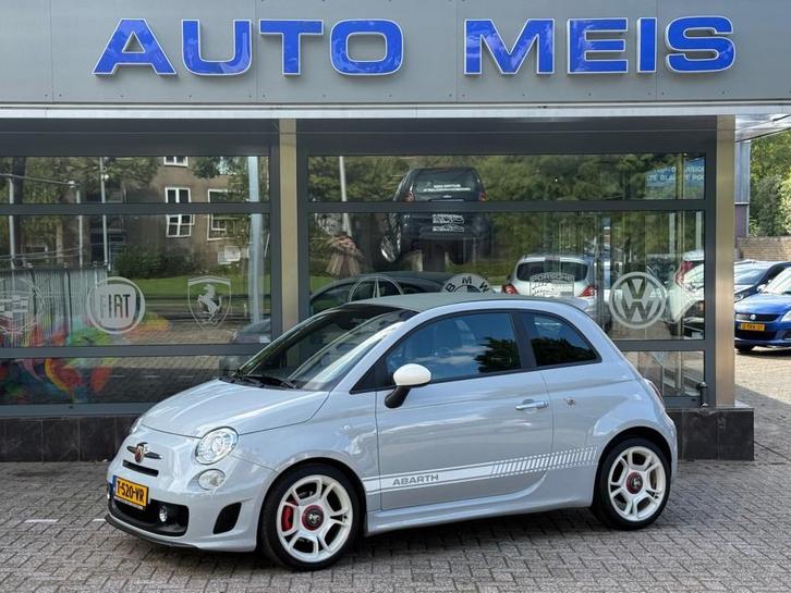 Fiat 500C Abarth 1.4-16V Automaat Leder Xenon, Auto's, Fiat, Bedrijf, 500C, ABS, Airbags, Airconditioning, Bluetooth, Boordcomputer