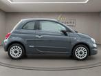 Fiat 500C 1.2 Lounge 2019 GRIJS | Cabrio | Navigatie | Airco, Gebruikt, 4 cilinders, Cabriolet, Leder en Stof