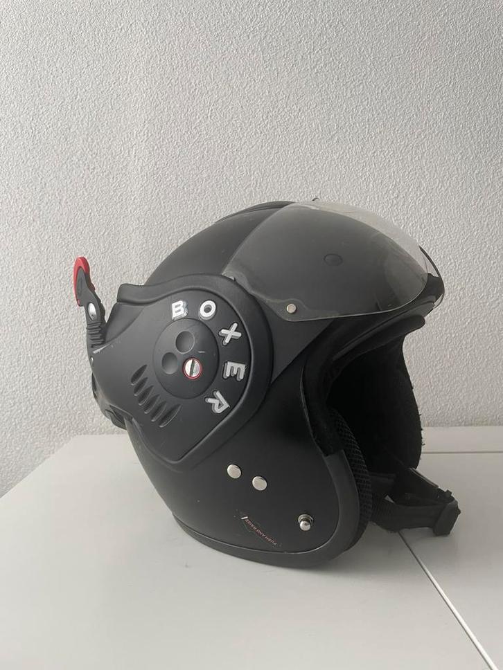 Roof Boxer V8 Maat M Motorhelm, Motoren, Kleding | Motorhelmen, Systeemhelm, Overige merken, Tweedehands, Ophalen of Verzenden