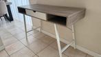 Jysk ABBETVED Bureau - Licht Eiken/Wit - 48x120 cm, Ophalen, Gebruikt, Bureau