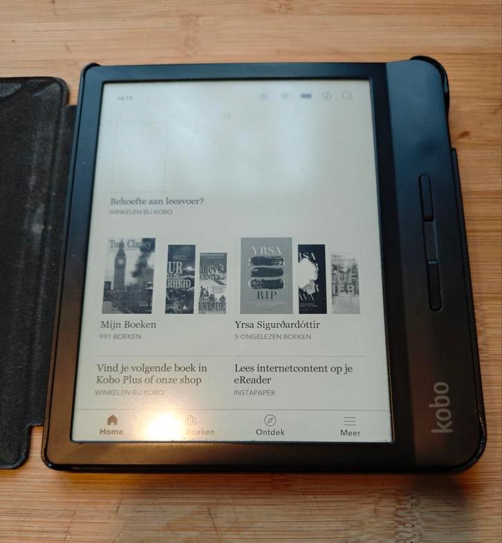 Kobo Libra H2O eReader - Waterdicht!, Computers en Software, E-readers, Zo goed als nieuw, 7 inch, 8 GB, Touchscreen, Waterbestendig