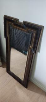 Spiegel met facet geslepen glas 100 x 54, Ophalen, Gebruikt, Minder dan 100 cm, Rechthoekig