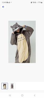 KIMU Onesie grijze muis Jumpsuit Kigurumi Rat, Ophalen of Verzenden, Zo goed als nieuw