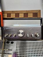 Renkforce E-SA9 Stereoversterker 2 x 12 W Zilver metallic, Ophalen of Verzenden, Gebruikt