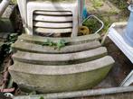 8 kromme opsluit banden., Tuin en Terras, Tegels en Klinkers, Ophalen, Overige typen, Zo goed als nieuw, Minder dan 5 m²