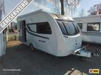 Sprite Mondial 420 SE Engelse indeling + luifel, Caravans en Kamperen, Caravans, Standaardzit, Tot en met 2, Bedrijf, Schokbreker