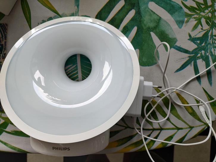 Mooie Philips Somneo Sleep & Wake Up Light HF3654, Witgoed en Apparatuur, Wekkers, Zo goed als nieuw, Digitaal, Ophalen
