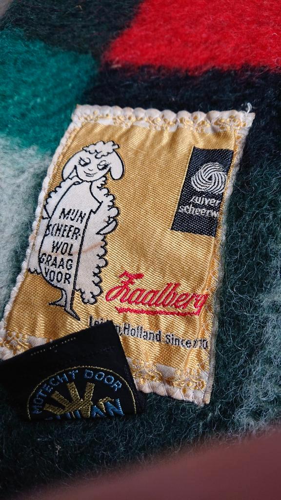 Zaalberg Wollen Deken - 210x140cm - Goede Staat, Huis en Inrichting, Slaapkamer | Beddengoed, Ophalen of Verzenden