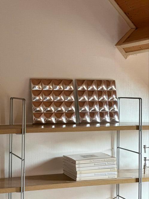 Vintage “Blimp Kullig” chroom wand decoratie, Huis en Inrichting, Woonaccessoires | Spiegels, Zo goed als nieuw, Minder dan 100 cm