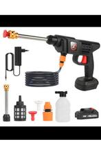 Hogedrukreiniger met batterij, Ophalen of Verzenden, Zo goed als nieuw, Accu